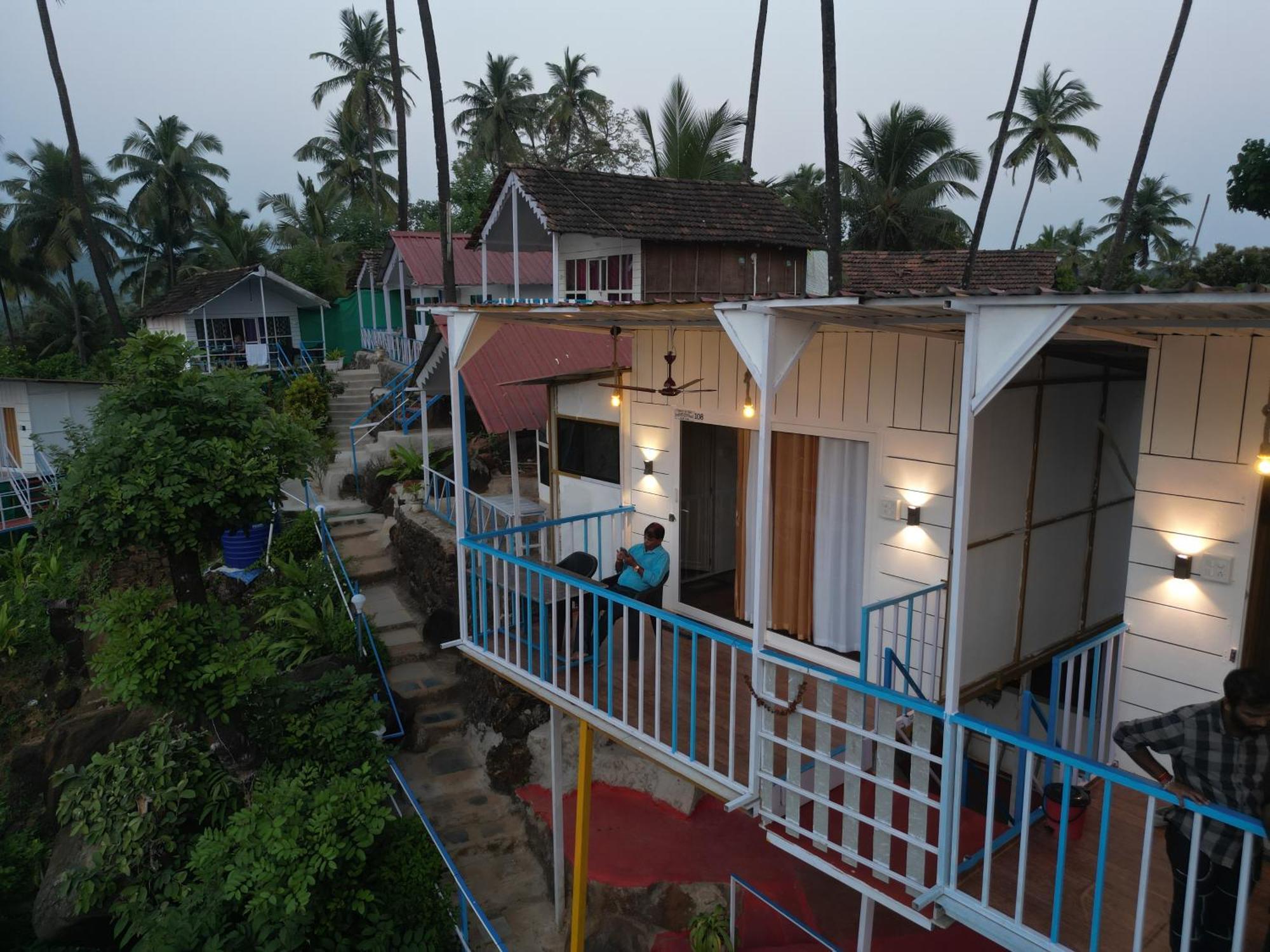 Hilltop Seaview Palolem Goa Hotel ภายนอก รูปภาพ