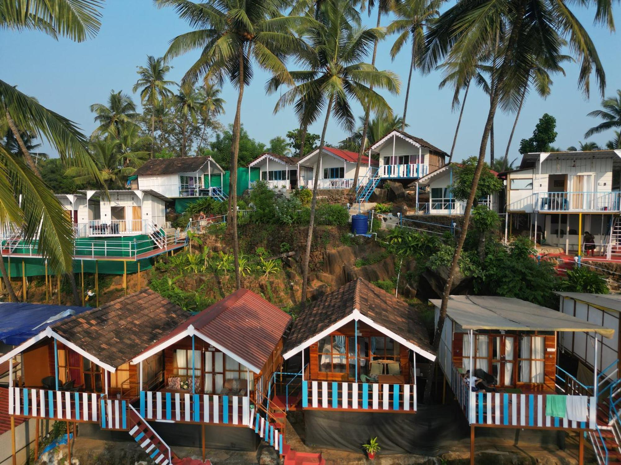 Hilltop Seaview Palolem Goa Hotel ภายนอก รูปภาพ